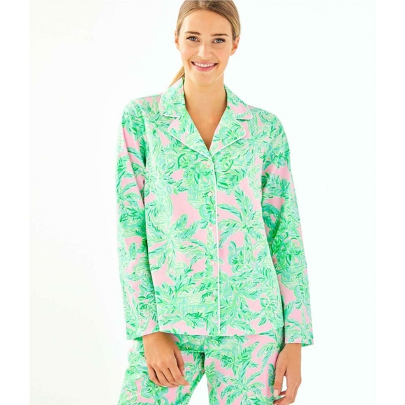 Lilly Pulitzer Other - Lilly Pulitzer pink sand paradise pjs set